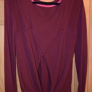 lululemon athletica Sweaters - Lululemon Sunset Savasana Pullover in Wine size 6 lululemon athletica Sweaters - Lululemon Sunset Savasana Pullover in Wine size 6